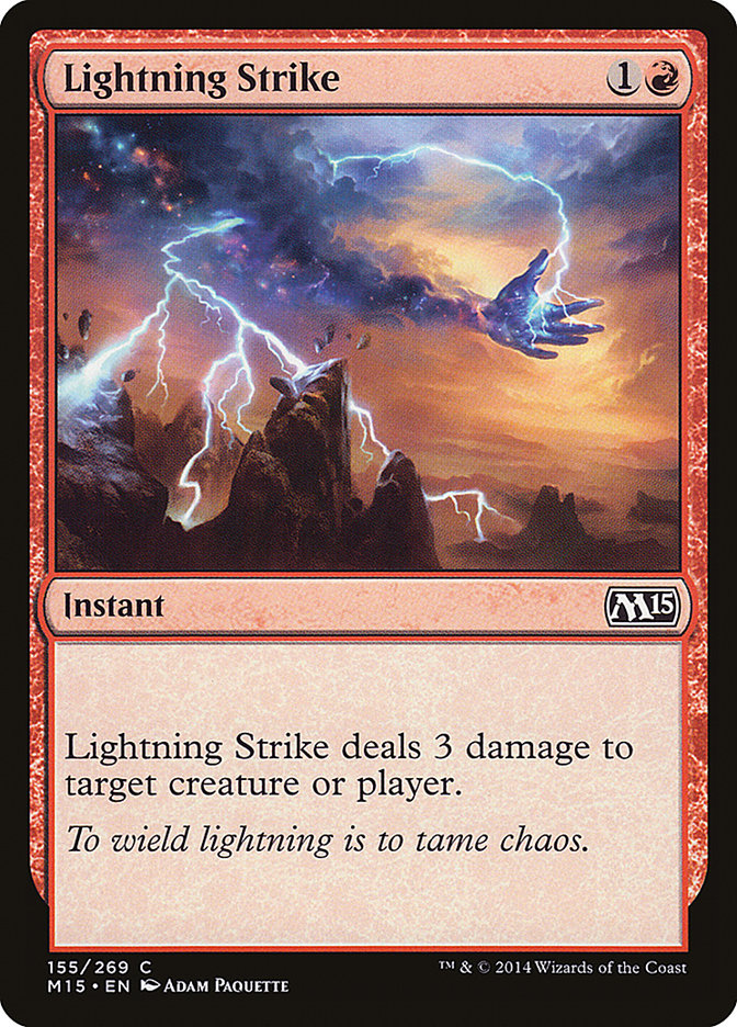 Lightning Strike [Magic 2015] | Dragon's Lair Comics and Fantasy Houston TX