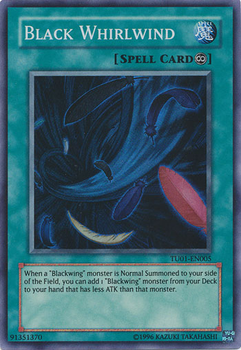 Black Whirlwind [TU01-EN005] Super Rare | Dragon's Lair Comics and Fantasy Houston TX