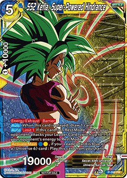 SS2 Kefla, Super-Powered Hindrance (Tournament Pack Vol. 8) (Winner) (P-390) [Tournament Promotion Cards] | Dragon's Lair Comics and Fantasy Houston TX