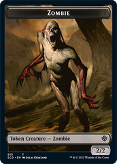 Ogre // Zombie Double-Sided Token [Starter Commander Decks] | Dragon's Lair Comics and Fantasy Houston TX