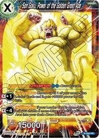 Son Goku, Power of the Golden Great Ape (P-250) [Promotion Cards] | Dragon's Lair Comics and Fantasy Houston TX