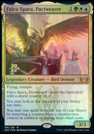 Falco Spara, Pactweaver [Streets of New Capenna Prerelease Promos] | Dragon's Lair Comics and Fantasy Houston TX