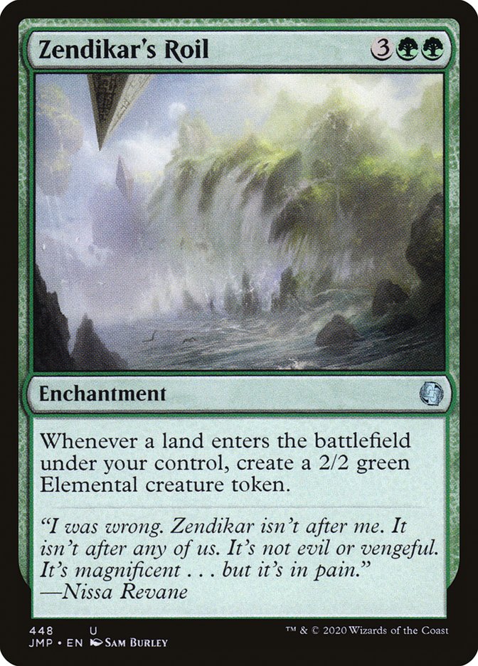 Zendikar's Roil [Jumpstart] | Dragon's Lair Comics and Fantasy Houston TX