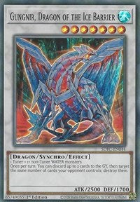 Gungnir, Dragon of the Ice Barrier [SDFC-EN044] Super Rare | Dragon's Lair Comics and Fantasy Houston TX