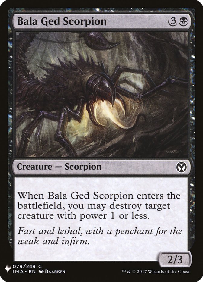 Bala Ged Scorpion [Mystery Booster] | Dragon's Lair Comics and Fantasy Houston TX