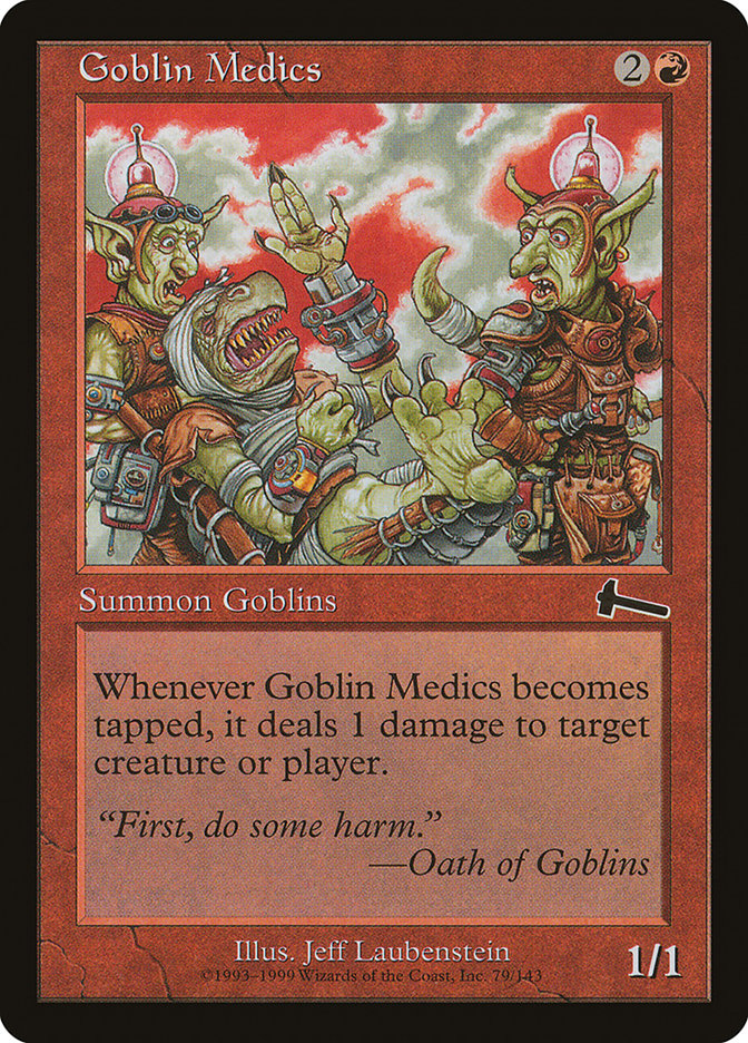 Goblin Medics [Urza's Legacy] | Dragon's Lair Comics and Fantasy Houston TX