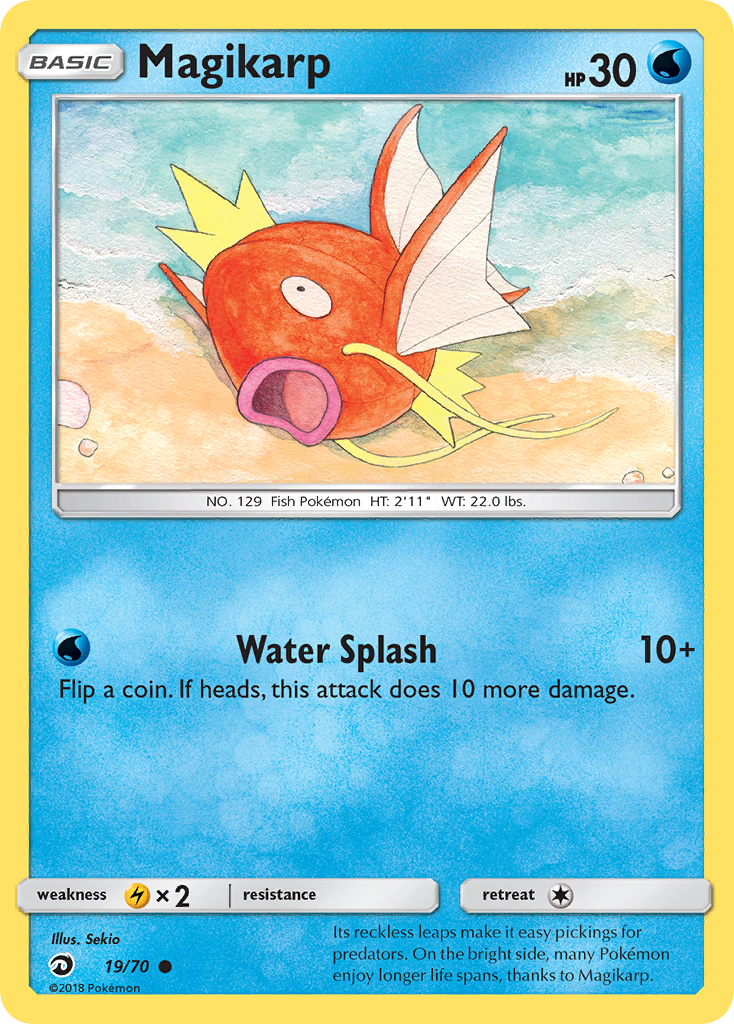 Magikarp (19/70) [Sun & Moon: Dragon Majesty] | Dragon's Lair Comics and Fantasy Houston TX