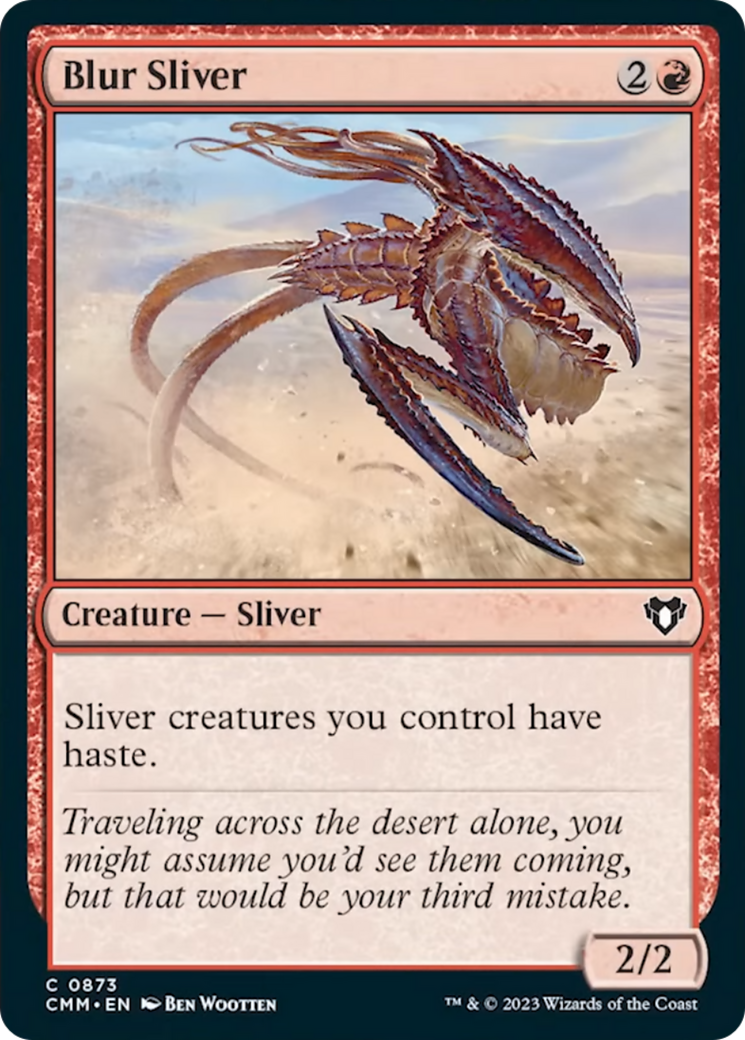 Blur Sliver [Commander Masters] | Dragon's Lair Comics and Fantasy Houston TX