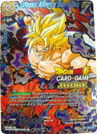 Uneasy Alliance Son Goku (DB1-096) [Judge Promotion Cards] | Dragon's Lair Comics and Fantasy Houston TX