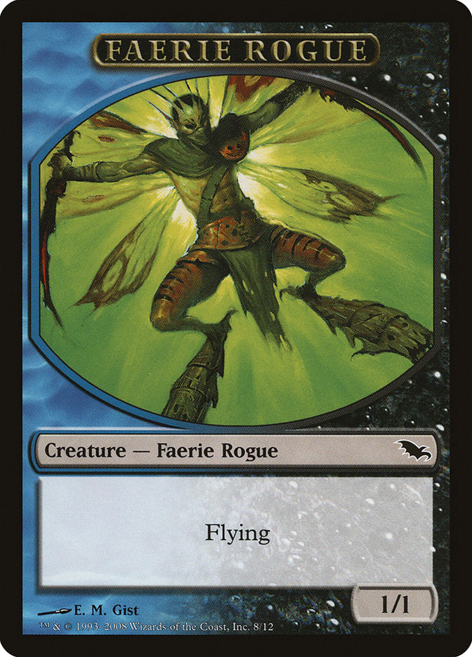 Faerie Rogue Token [Shadowmoor Tokens] | Dragon's Lair Comics and Fantasy Houston TX