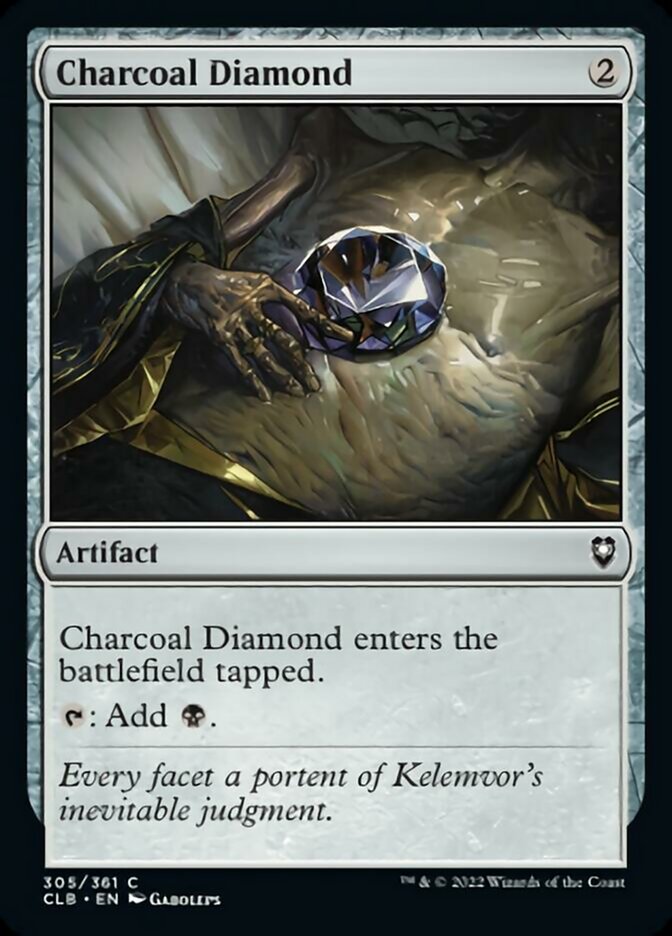 Charcoal Diamond [Commander Legends: Battle for Baldur's Gate] | Dragon's Lair Comics and Fantasy Houston TX