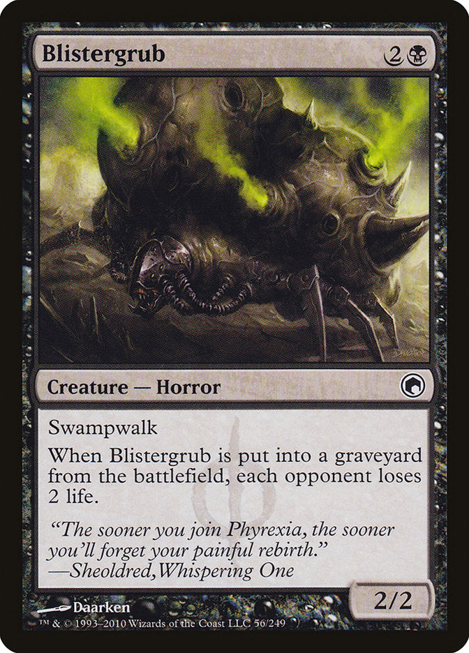 Blistergrub [Scars of Mirrodin] | Dragon's Lair Comics and Fantasy Houston TX