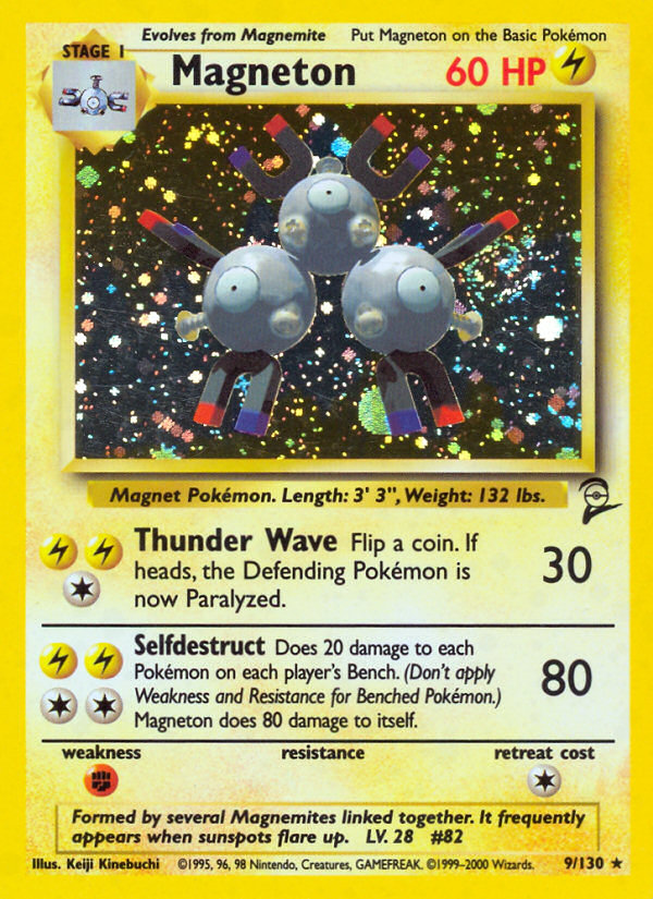 Magneton (9/130) [Base Set 2] | Dragon's Lair Comics and Fantasy Houston TX