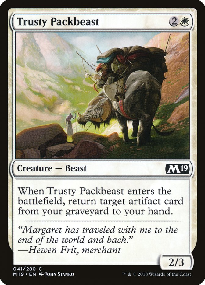 Trusty Packbeast [Core Set 2019] | Dragon's Lair Comics and Fantasy Houston TX