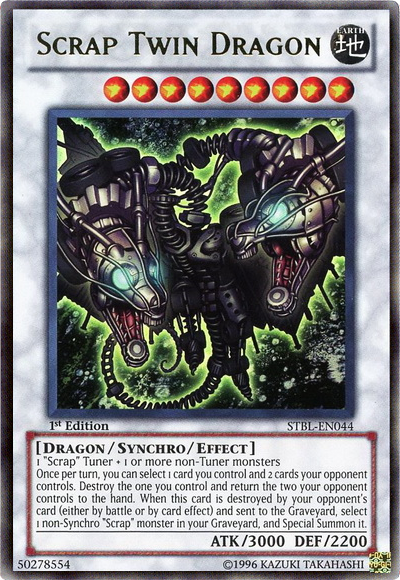 Scrap Twin Dragon [STBL-EN044] Ultra Rare | Dragon's Lair Comics and Fantasy Houston TX