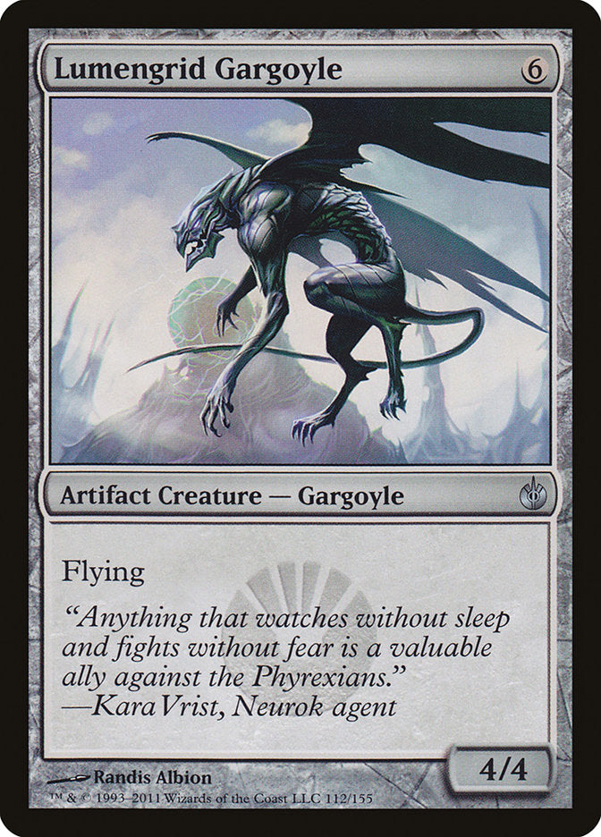 Lumengrid Gargoyle [Mirrodin Besieged] | Dragon's Lair Comics and Fantasy Houston TX