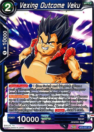 Vexing Outcome Veku (BT5-037) [Miraculous Revival] | Dragon's Lair Comics and Fantasy Houston TX