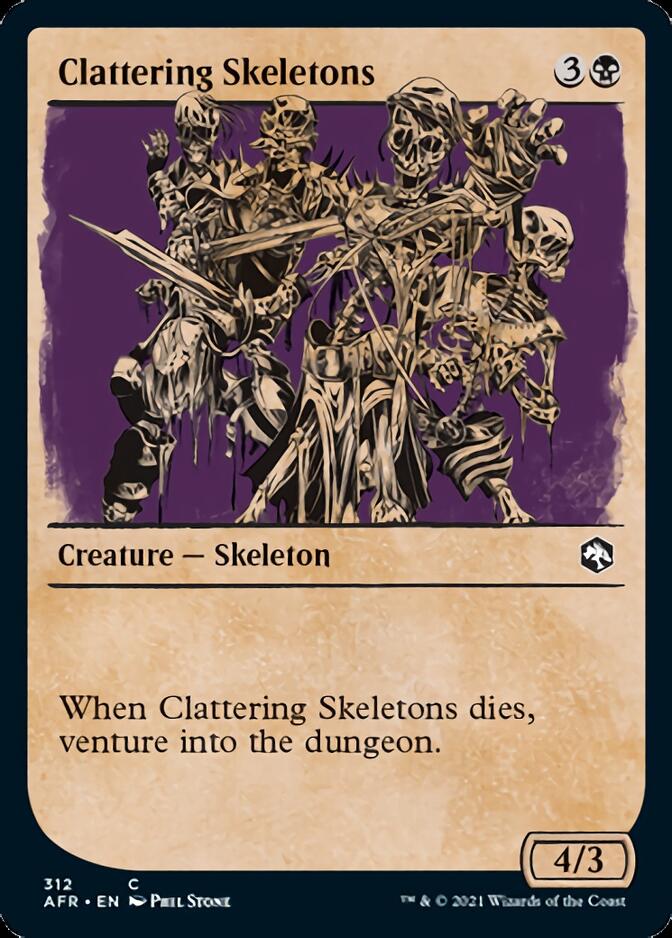 Clattering Skeletons (Showcase) [Dungeons & Dragons: Adventures in the Forgotten Realms] | Dragon's Lair Comics and Fantasy Houston TX