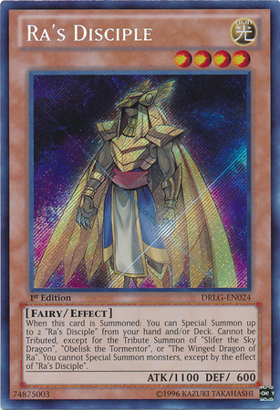 Ra's Disciple [DRLG-EN024] Secret Rare | Dragon's Lair Comics and Fantasy Houston TX