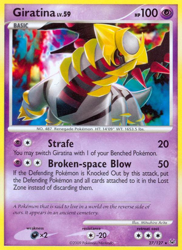 Giratina (27/127) [Platinum: Base Set] | Dragon's Lair Comics and Fantasy Houston TX