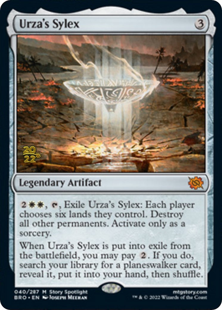 Urza's Sylex [The Brothers' War Prerelease Promos] | Dragon's Lair Comics and Fantasy Houston TX