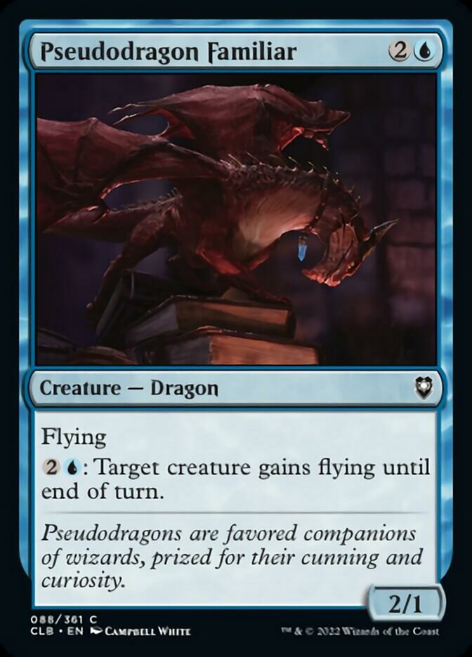 Pseudodragon Familiar [Commander Legends: Battle for Baldur's Gate] | Dragon's Lair Comics and Fantasy Houston TX