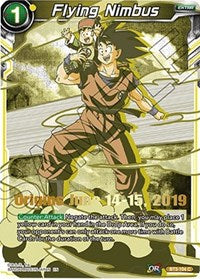 Flying Nimbus (Origins 2019) (BT3-104) [Tournament Promotion Cards] | Dragon's Lair Comics and Fantasy Houston TX