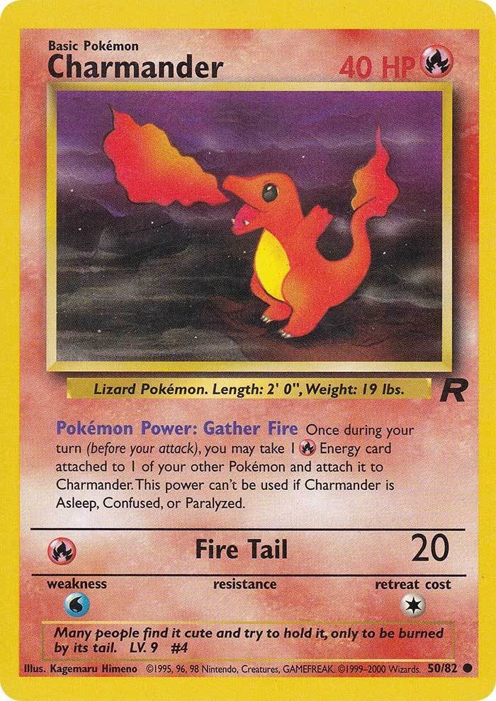 Charmander (50/82) [Team Rocket Unlimited] | Dragon's Lair Comics and Fantasy Houston TX