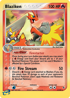 Blaziken (3/109) [EX: Battle Stadium] | Dragon's Lair Comics and Fantasy Houston TX