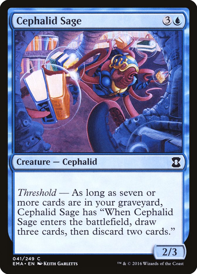 Cephalid Sage [Eternal Masters] | Dragon's Lair Comics and Fantasy Houston TX