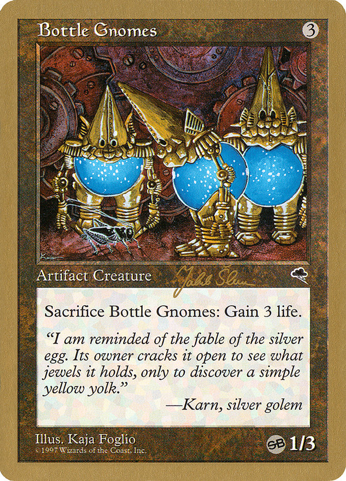 Bottle Gnomes (Jakub Slemr) (SB) [World Championship Decks 1999] | Dragon's Lair Comics and Fantasy Houston TX