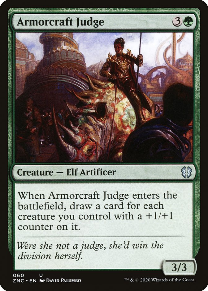 Armorcraft Judge [Zendikar Rising Commander] | Dragon's Lair Comics and Fantasy Houston TX