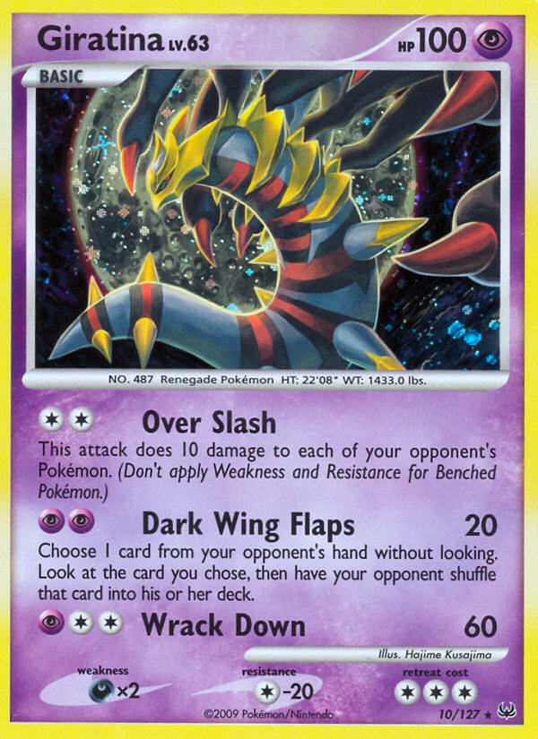 Giratina (10/127) [Platinum: Base Set] | Dragon's Lair Comics and Fantasy Houston TX