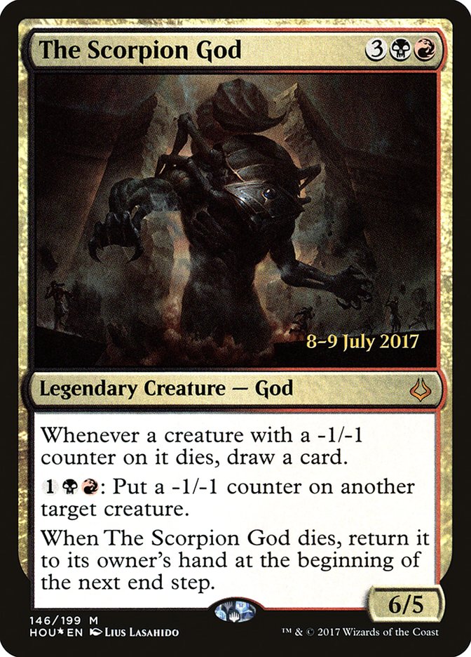 The Scorpion God [Hour of Devastation Prerelease Promos] | Dragon's Lair Comics and Fantasy Houston TX