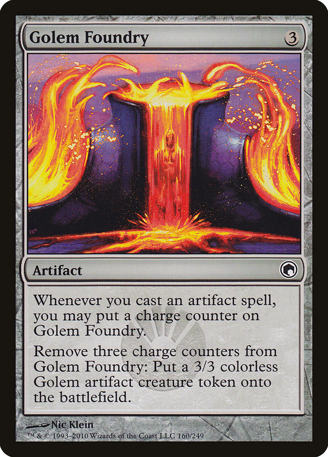 Golem Foundry [Scars of Mirrodin] | Dragon's Lair Comics and Fantasy Houston TX