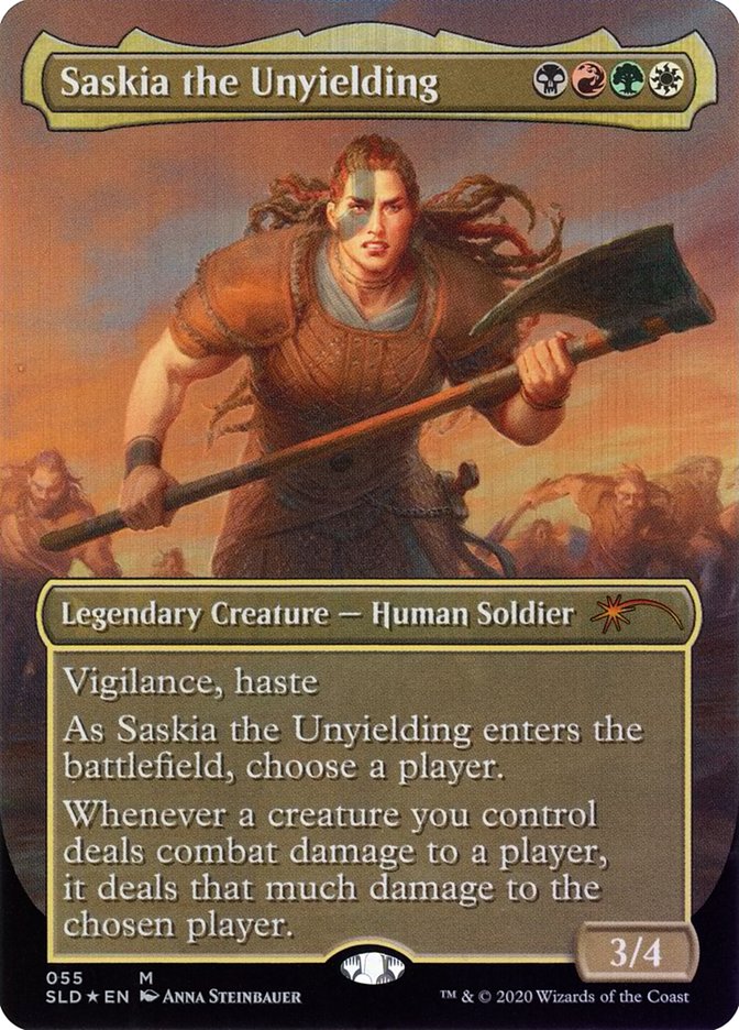 Saskia the Unyielding [Secret Lair Drop Series] | Dragon's Lair Comics and Fantasy Houston TX