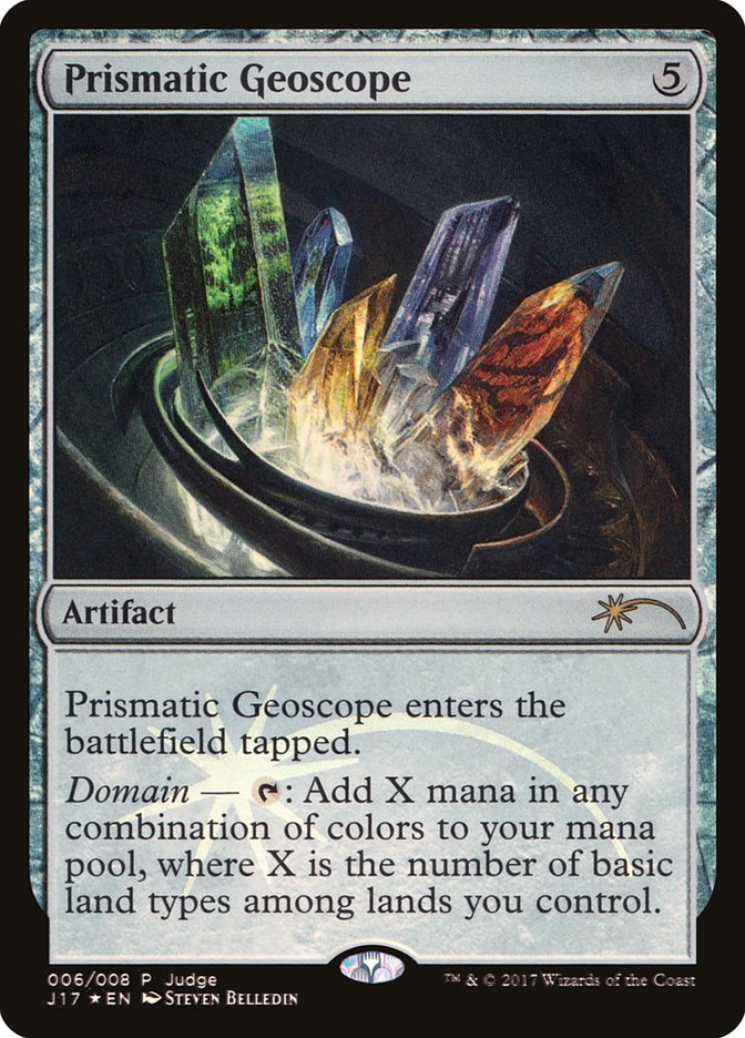 Prismatic Geoscope [Judge Gift Cards 2017] | Dragon's Lair Comics and Fantasy Houston TX