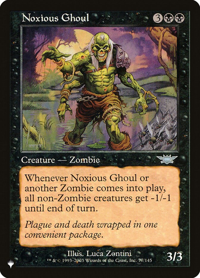 Noxious Ghoul [The List] | Dragon's Lair Comics and Fantasy Houston TX