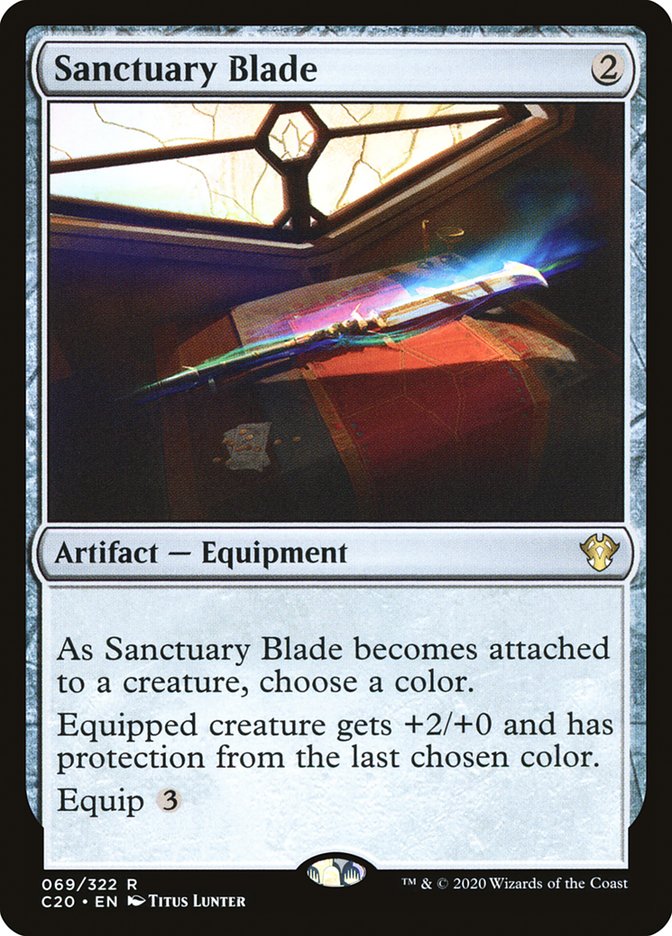 Sanctuary Blade [Commander 2020] | Dragon's Lair Comics and Fantasy Houston TX