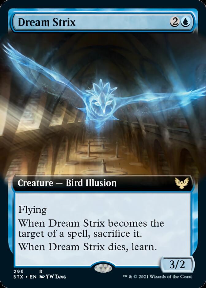 Dream Strix (Extended Art) [Strixhaven: School of Mages] | Dragon's Lair Comics and Fantasy Houston TX