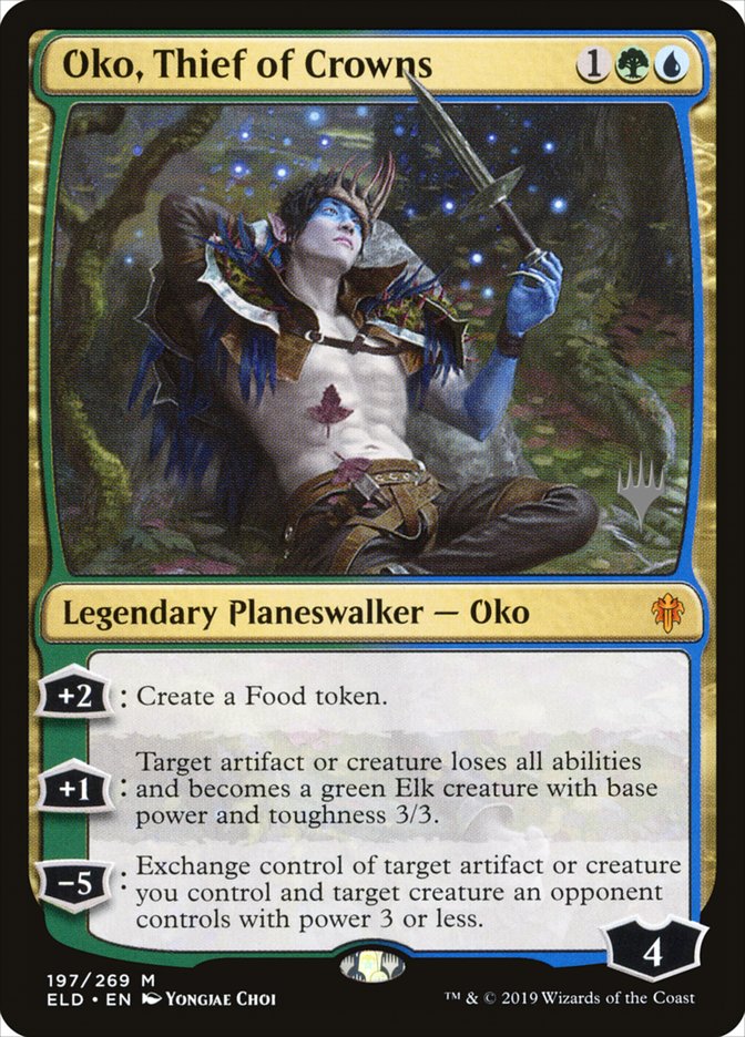 Oko, Thief of Crowns (Promo Pack) [Throne of Eldraine Promos] | Dragon's Lair Comics and Fantasy Houston TX