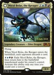 Nicol Bolas, the Ravager // Nicol Bolas, the Arisen [Core Set 2019 Prerelease Promos] | Dragon's Lair Comics and Fantasy Houston TX