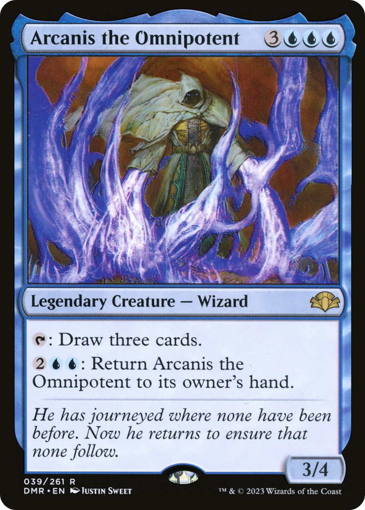 Arcanis the Omnipotent [Dominaria Remastered] | Dragon's Lair Comics and Fantasy Houston TX