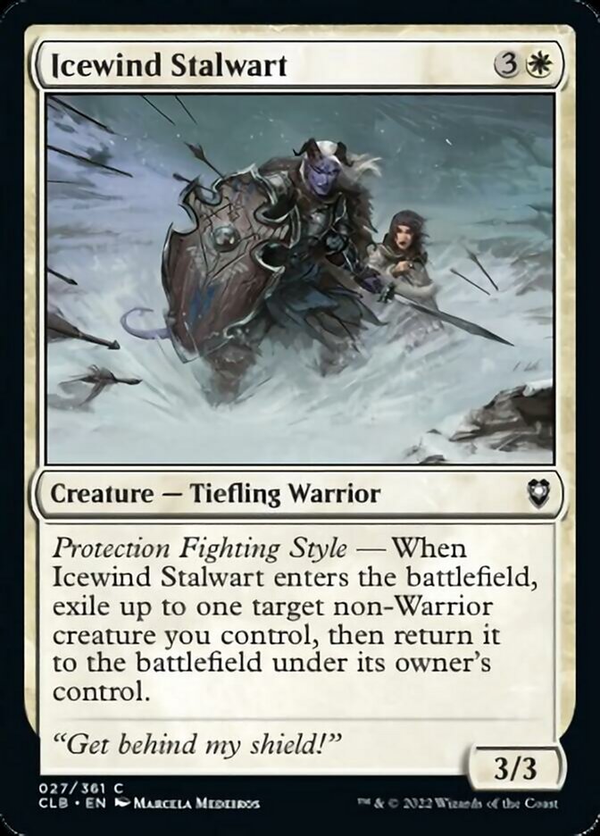 Icewind Stalwart [Commander Legends: Battle for Baldur's Gate] | Dragon's Lair Comics and Fantasy Houston TX