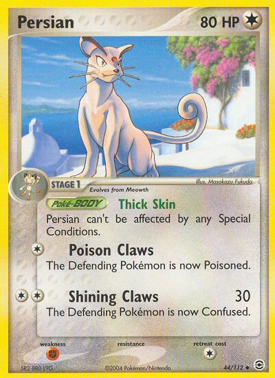 Persian (44/112) [EX: FireRed & LeafGreen] | Dragon's Lair Comics and Fantasy Houston TX