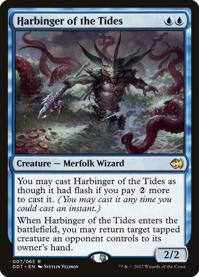 Harbinger of the Tides [Duel Decks: Merfolk vs. Goblins] | Dragon's Lair Comics and Fantasy Houston TX