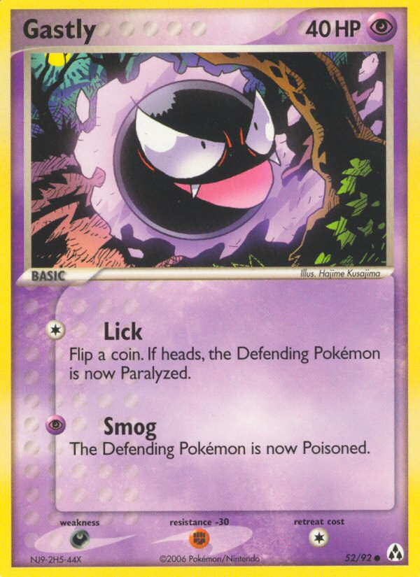 Gastly (52/92) [EX: Legend Maker] | Dragon's Lair Comics and Fantasy Houston TX