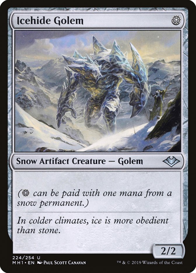 Icehide Golem [Modern Horizons] | Dragon's Lair Comics and Fantasy Houston TX