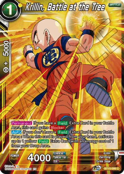 Krillin, Battle at the Tree (BT15-099) [Saiyan Showdown] | Dragon's Lair Comics and Fantasy Houston TX