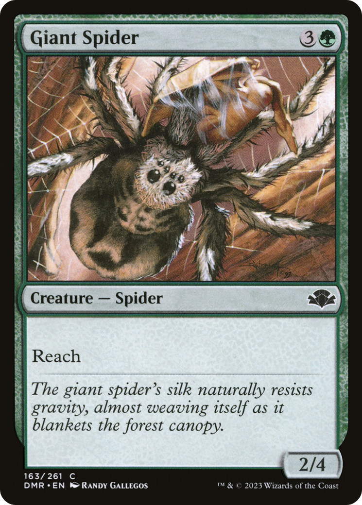 Giant Spider [Dominaria Remastered] | Dragon's Lair Comics and Fantasy Houston TX